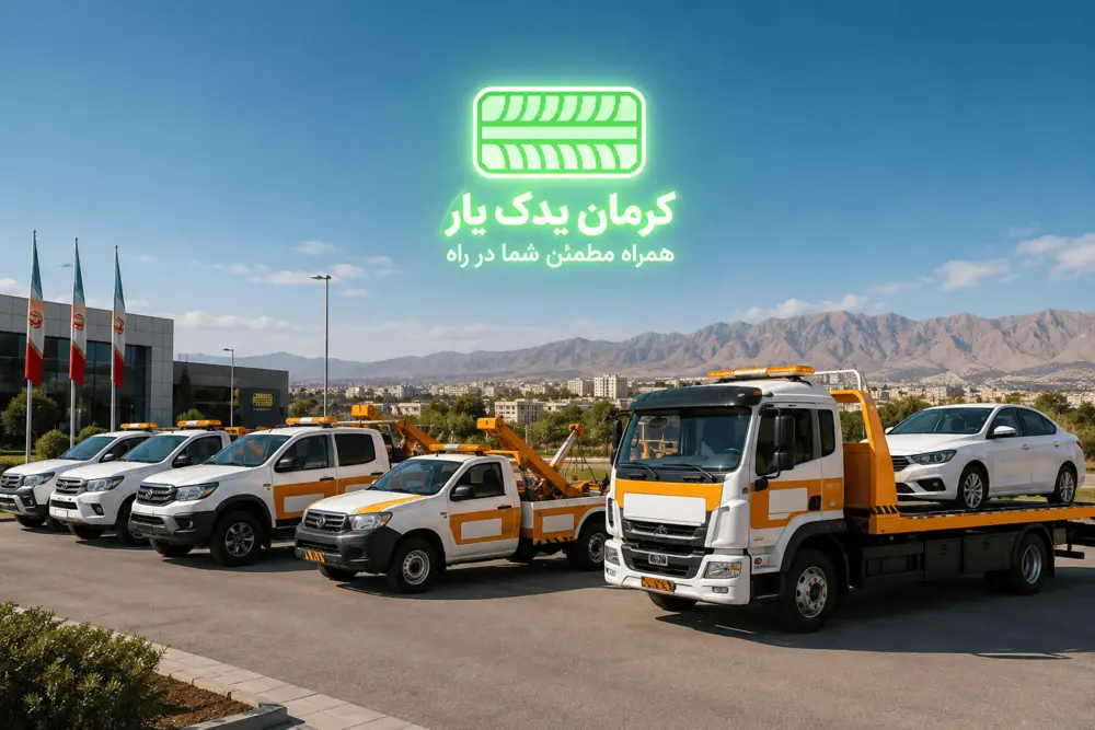 یدک کش در کرمان با کرمان یدک یار 27 شرکت امداد خودرو_یدک کش_خودروبر کرمان یدک یار